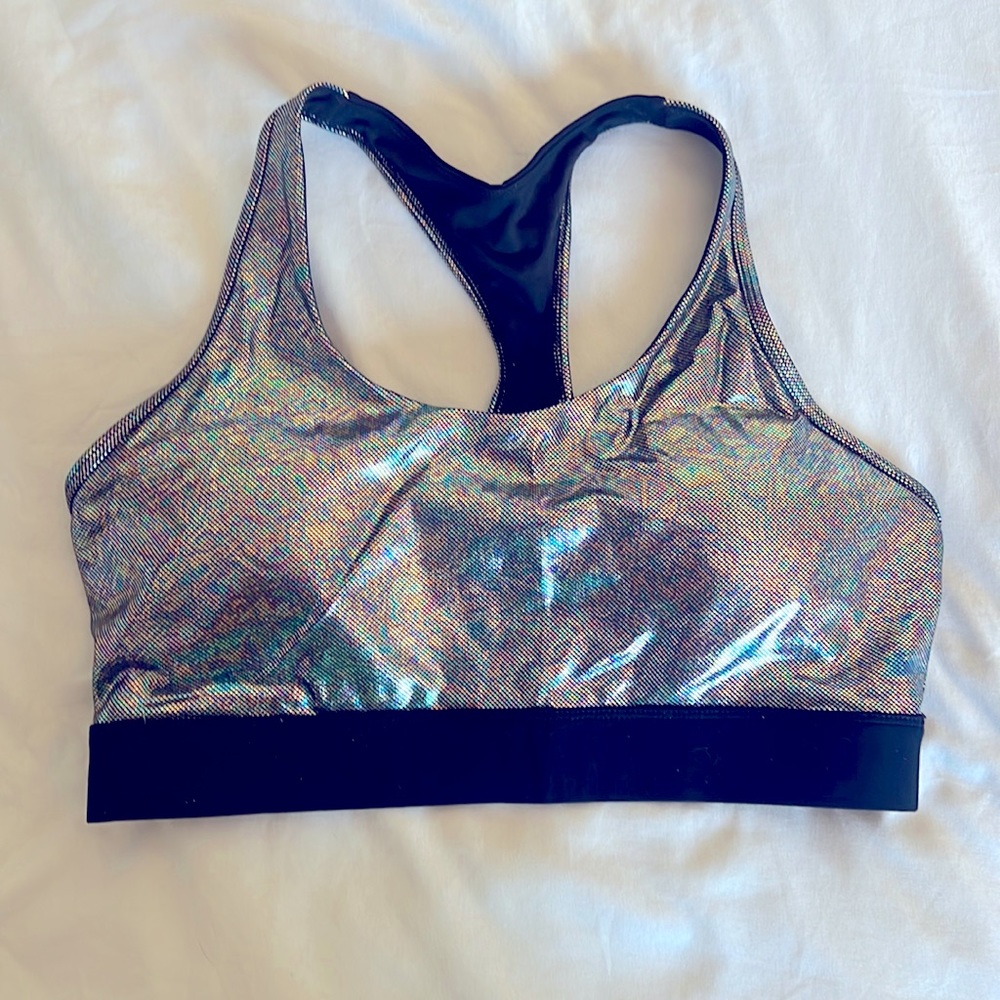 Zyia disco glitter bra